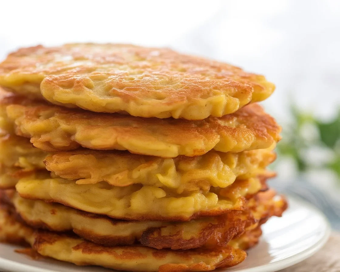Crispy low-carb keto hash browns made with cauliflower served with a sunny side up egg.